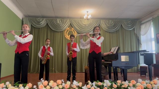 С. Полонский " Эстрадная полька"-фестиваль ансамблевой музыки " Весенние переливы"