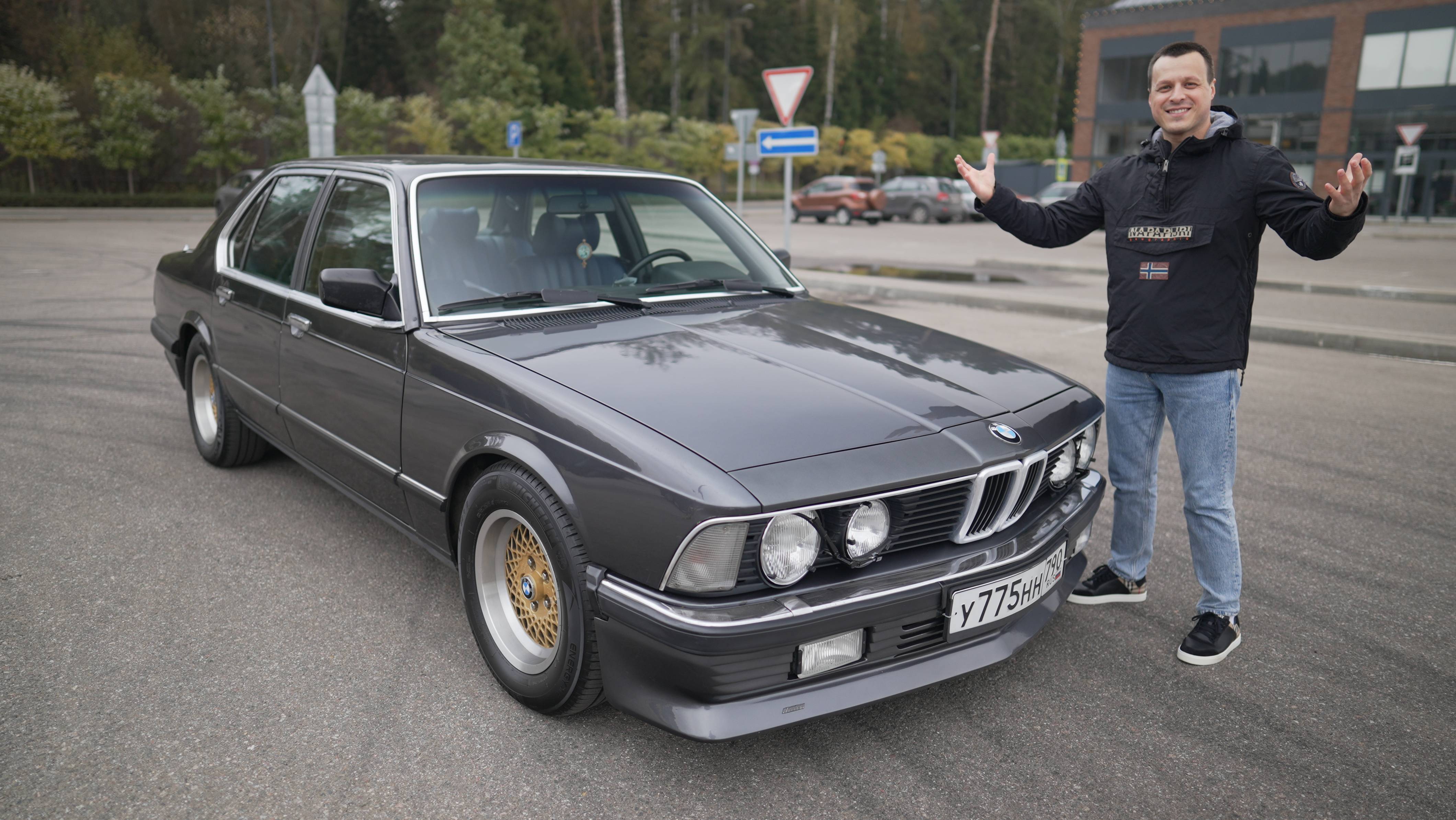 Тест-драйв BMW 7 E23 - БМВ подвигает Mercedes-Benz?