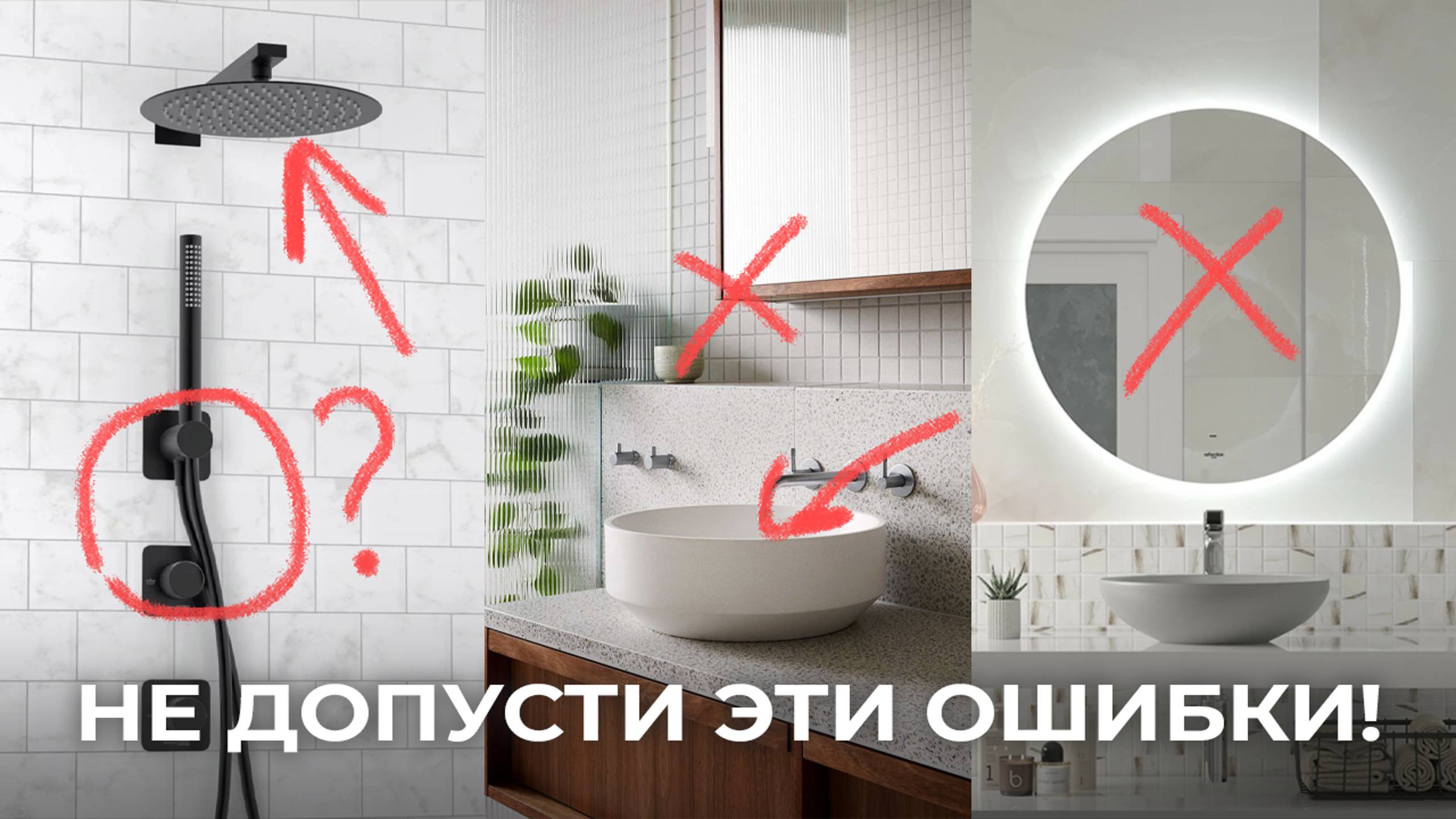 Топ 8 Худших Ошибок, которые ты допускаешь в СВОЕЙ ВАННОЙ!
