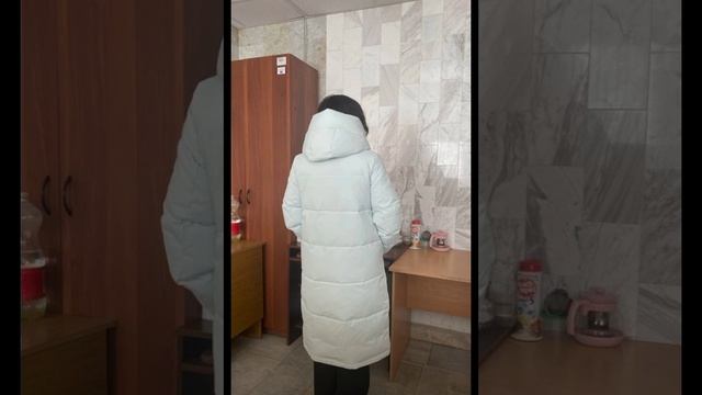 пуховик женский зимний