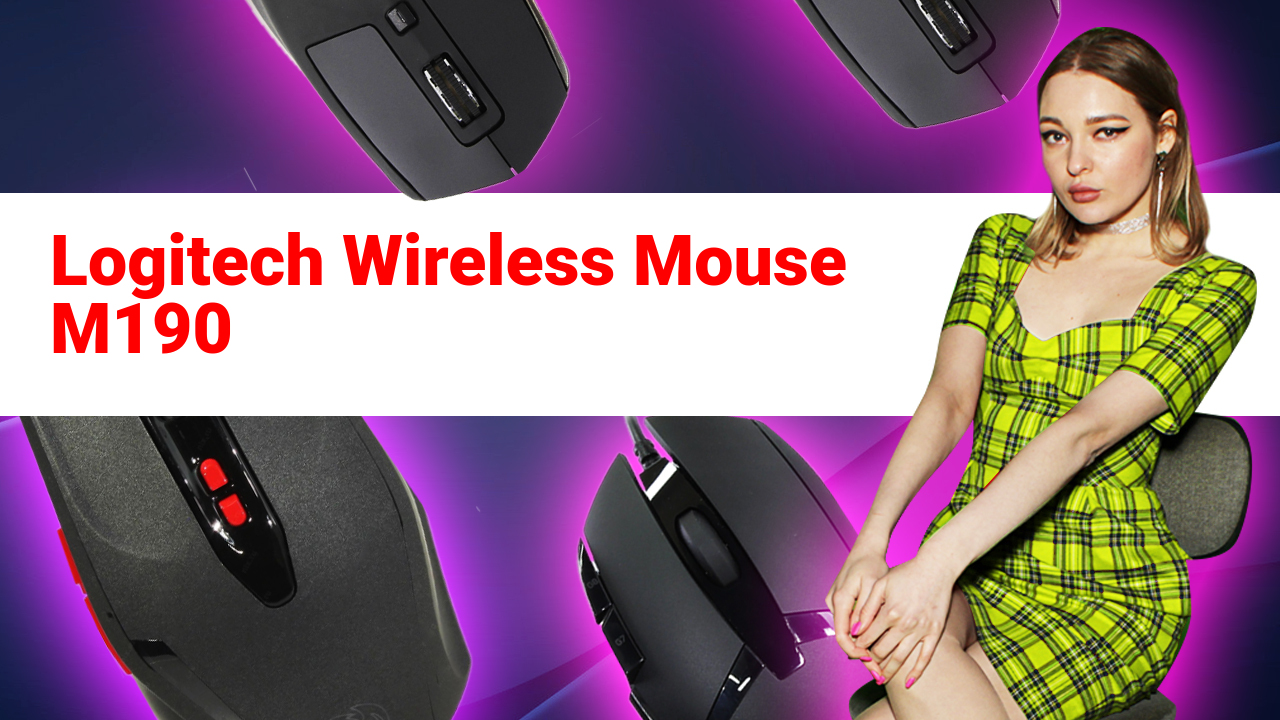 НИКС Компьютерный Супермаркет: видео про Мышь Logitech Wireless Mouse M190 (910-005923) Черный