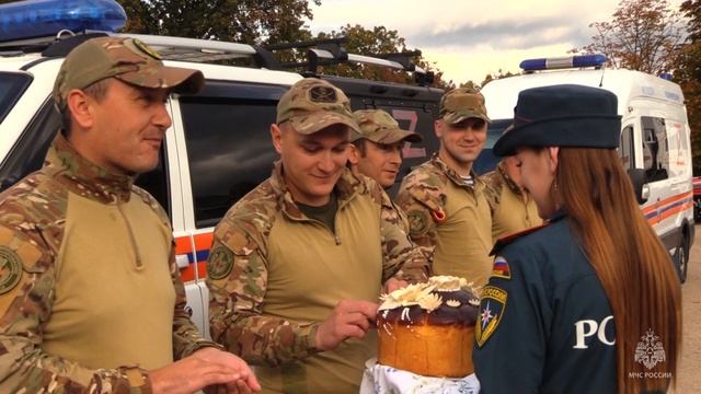 Севастопольские специалисты МЧС вернулись из очередной командировки на Донбасс
