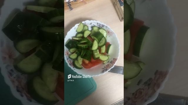 Летний салат 🥗 быстро и легко