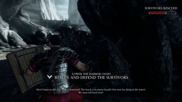 Прохождение Ryse  Son of Rome Русский перевод — Часть 4  Испытание огнём Tria