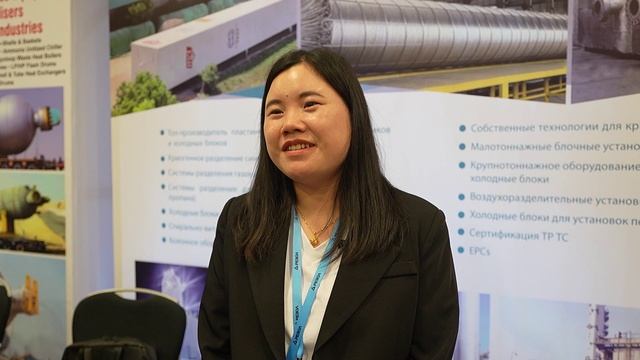 Lucy Jiang, Hangzhou Zhongtai Cryogenic Technology Corporation