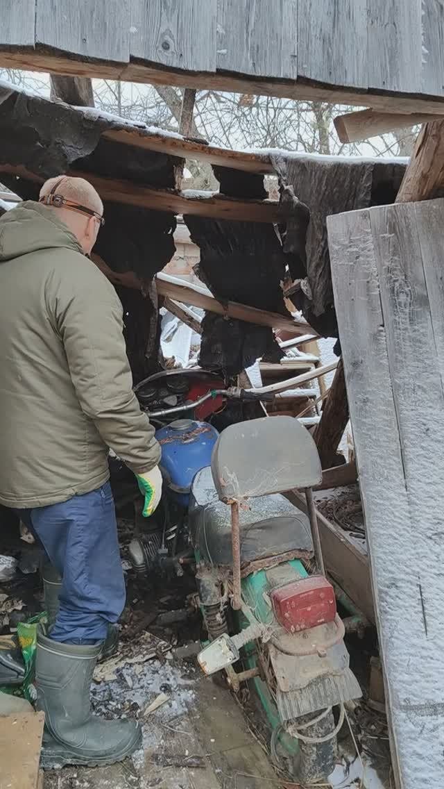 Старый мотоцикл