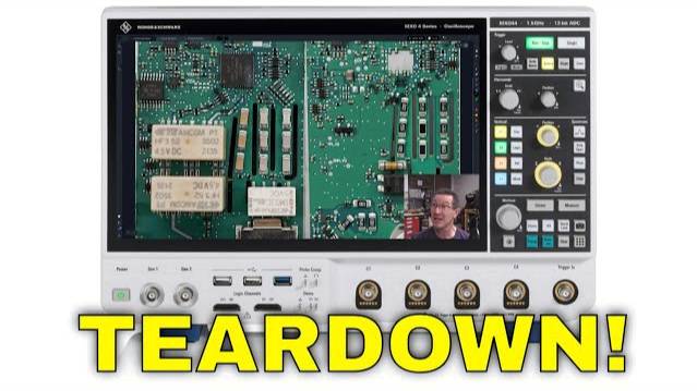 EEVblog 1545 - R&S MXO4 TEARDOWN. The World's Fastest Oscilloscope!