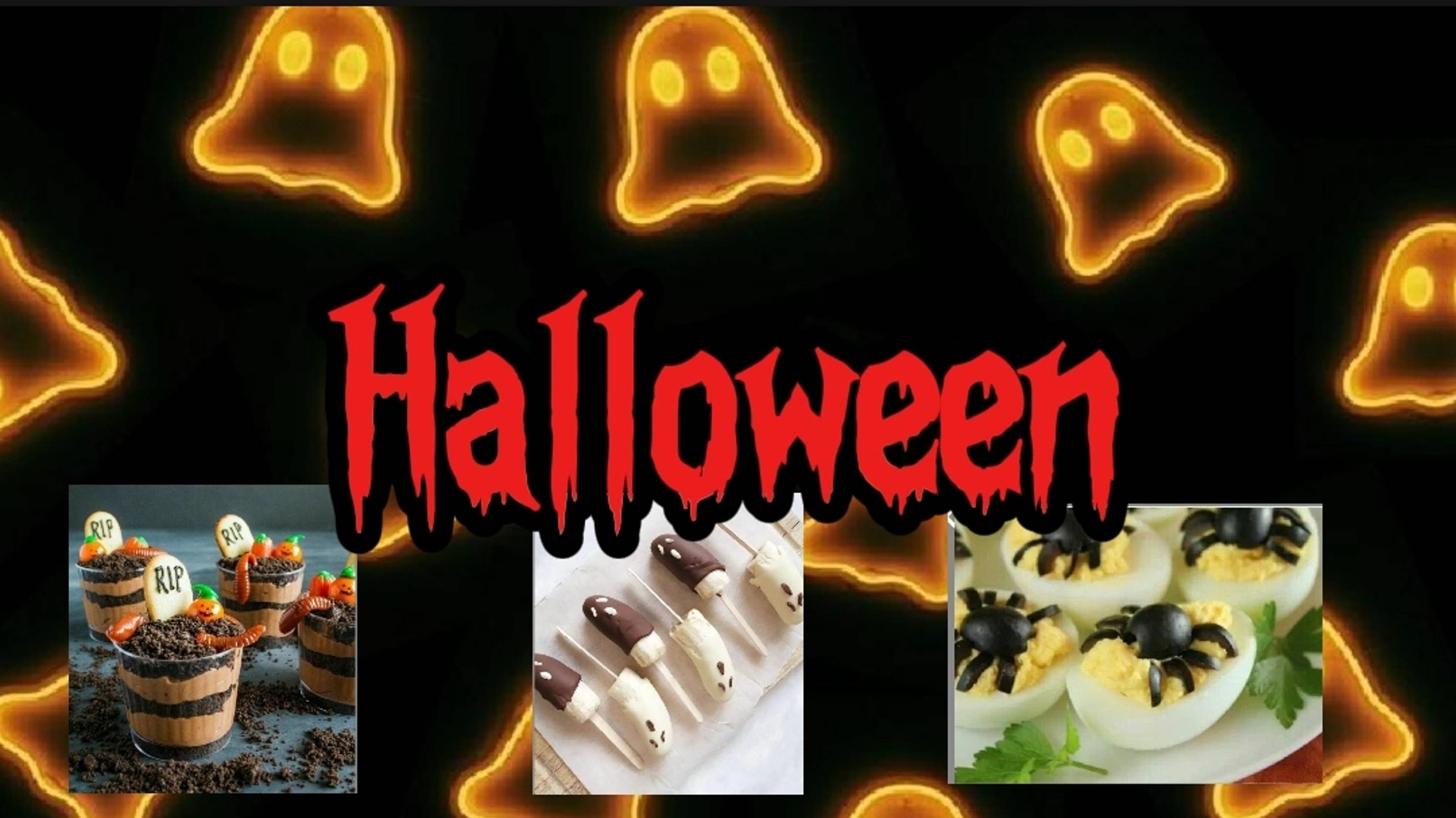 Готовим закуски на Хэллоуин🎃👻🍬