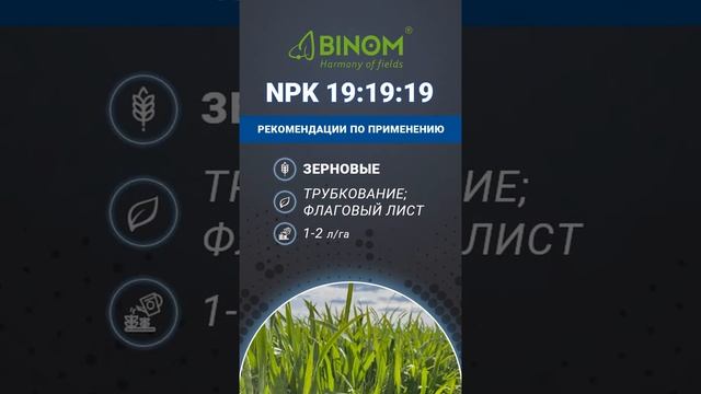 BINOM NPK 19:19:19 - это жидкое комплексное удобрение.