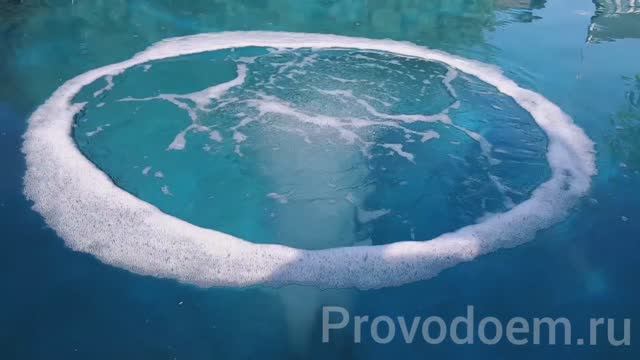 Как работает мембранный компрессор в пруду на 60 литров в минуту