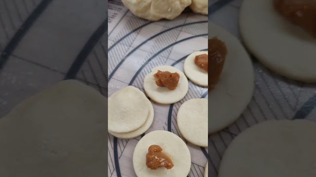 печенье творожное с варёной сгущёнкой от Черепа
