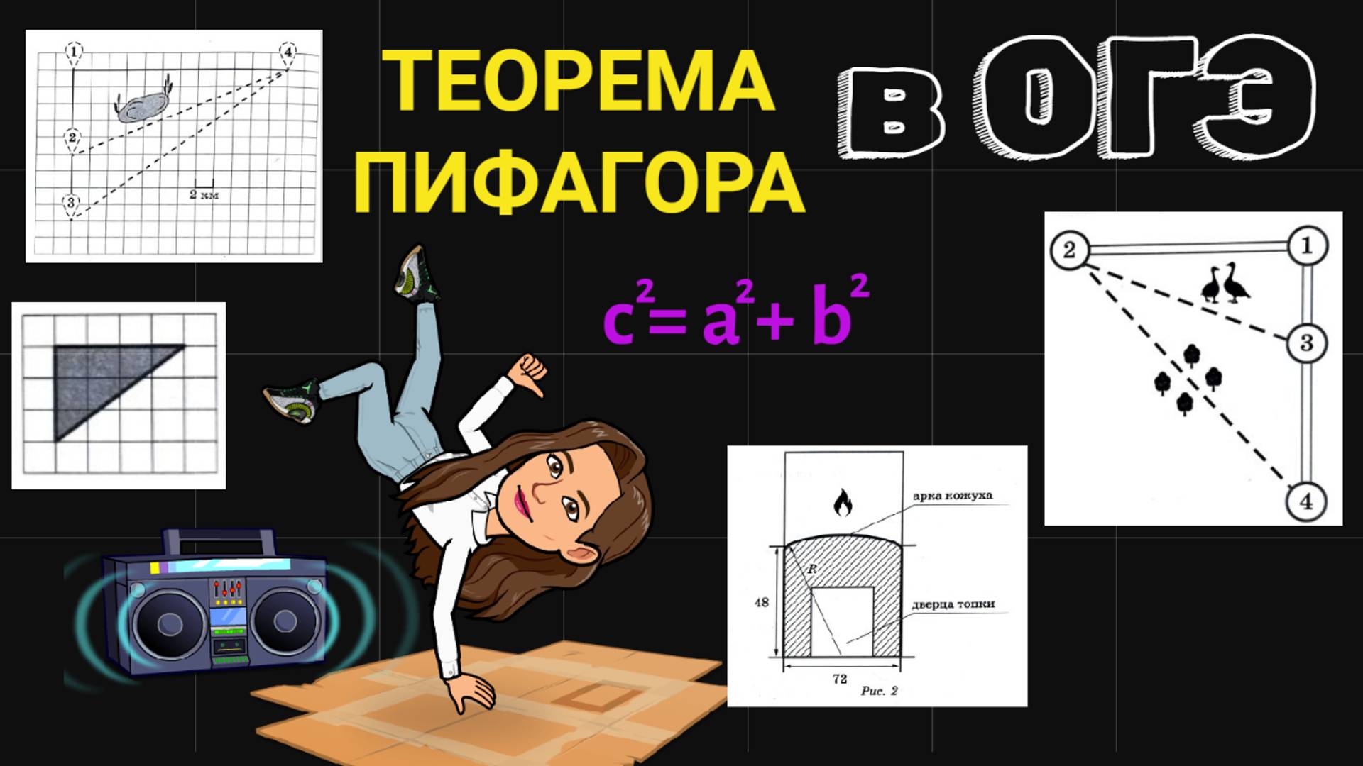 ТЕОРЕМА ПИФАГОРА В ОГЭ