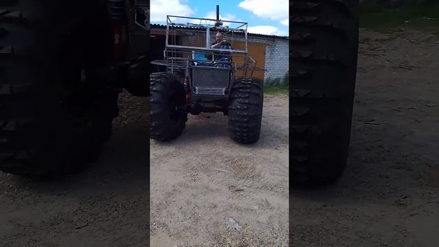Первые шаги вездехода!