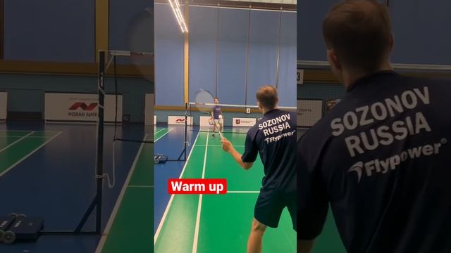 Warm Up | BADMINTON #badmintonopen