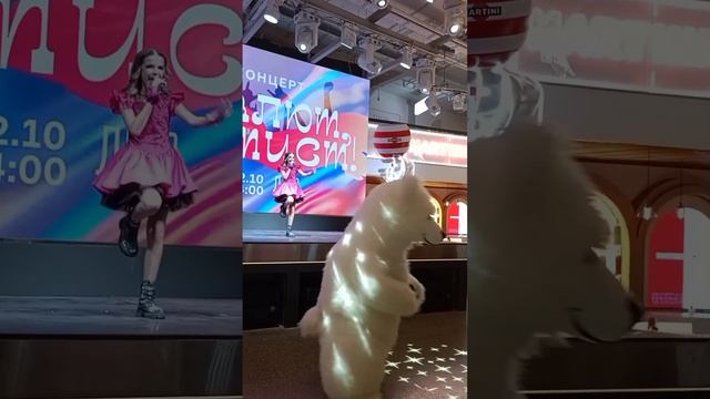 Первое выступление на конкурсе "Салют, Артист! "