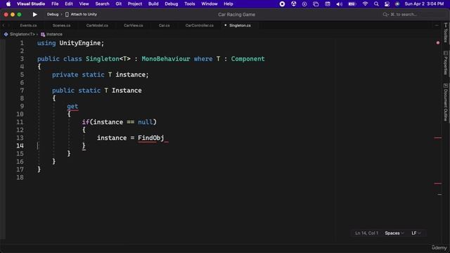 23 - Singleton Design Pattern