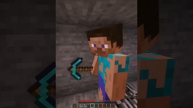 Pov: когда решил пойти в шахту с другом #втопы#minecraft