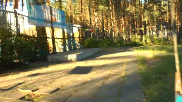 Прогулка по лагерю ЧАЙКА Тверь 20 июня 2012 г.