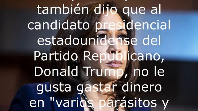 Medvedev habló sobre Kamala Harris.