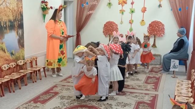 "Чьи шишки в лесу?" осенний утренник в средней группе