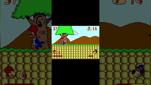 Босс 1 "Смедли" Férias Frustradas do Pica-Pau (Sega Mega Drive / Genesis)