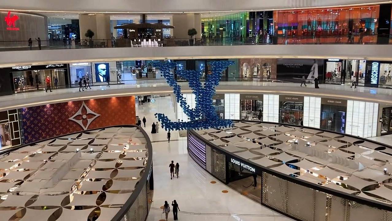 ОАЭ. Дубайский Аквариум и Подводный Зоопарк в Dubai Mall