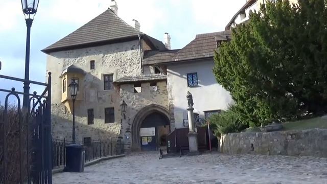 Городок Локет в Западной Чехии / Loket Town, Czech Republic