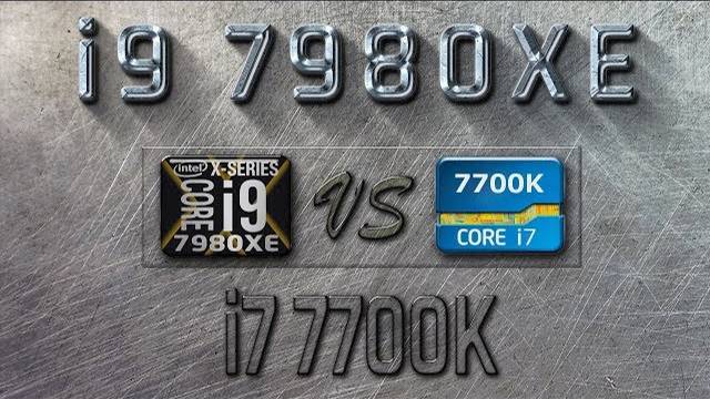 i9 7980XE vs i7 7700K Benchmarks | Gaming Tests Review & Comparison | Windows 10