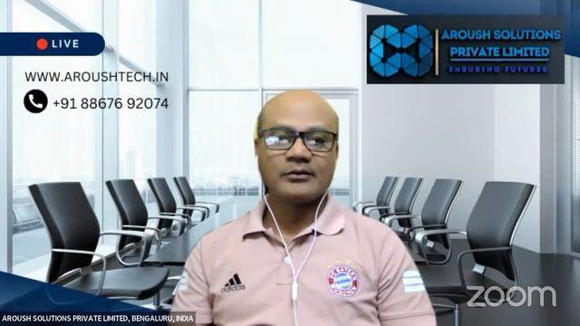 AROUSH SOLUTIONS PRIVATE LIMITED, BENGALURU, INDIA's Zoom Meeting