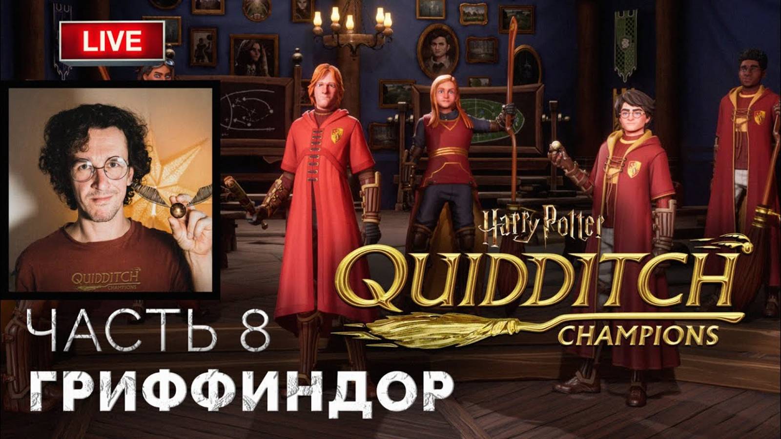 Гриффиндор ➤ Harry Potter: Quidditch Champions ● Прохождение 8