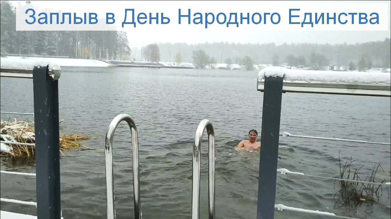 Заплыв в День Народного Единства 2024