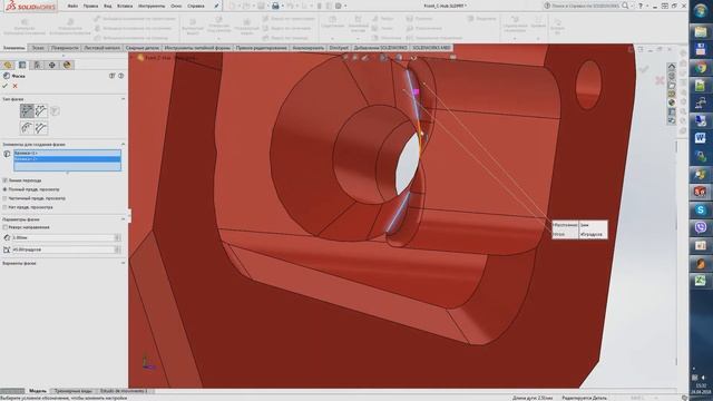 OpenRC Truggy #6. Новый C-HUB и кулак смоделированные в Solidworks и распечатанные на 3d принтере