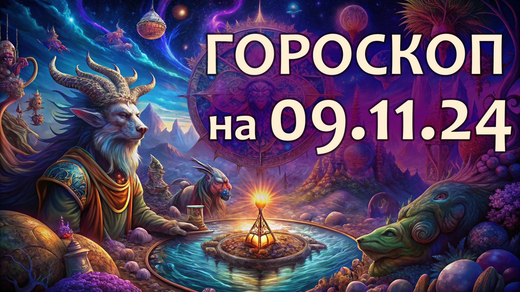 Гороскоп на 9 ноября 2024 года
