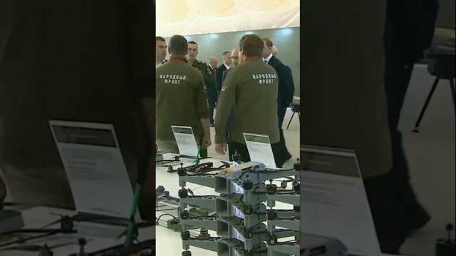 President Vladimir Putin Visits Drone Manufacturing 🇷🇺
