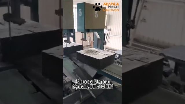 Мурка Станок для резки пористых материалов AVG ЛП-80-3Д-1200 Foam glass cutting machine pilam.ru