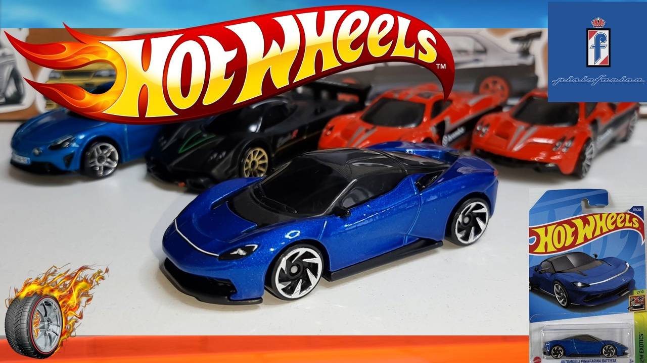 Custom Hot Wheels Automobili Pininfarina Battista HW Exotics 2/10