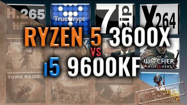 Ryzen 5 3600X vs i5 9600KF - 15 Tests 🆕 – Which is better?