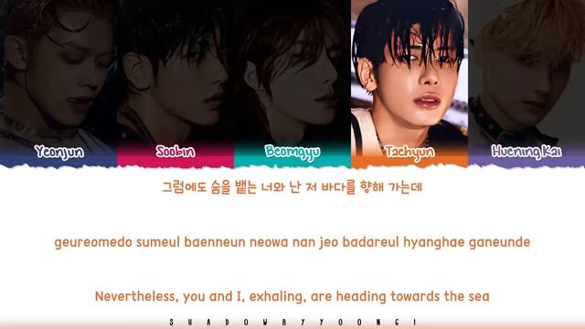 TXT (투모로우바이투게더) 'Skipping Stones' Lyrics [