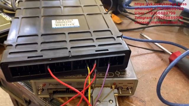 Mitsubishi Lancer 9 чип тюнинг на столе