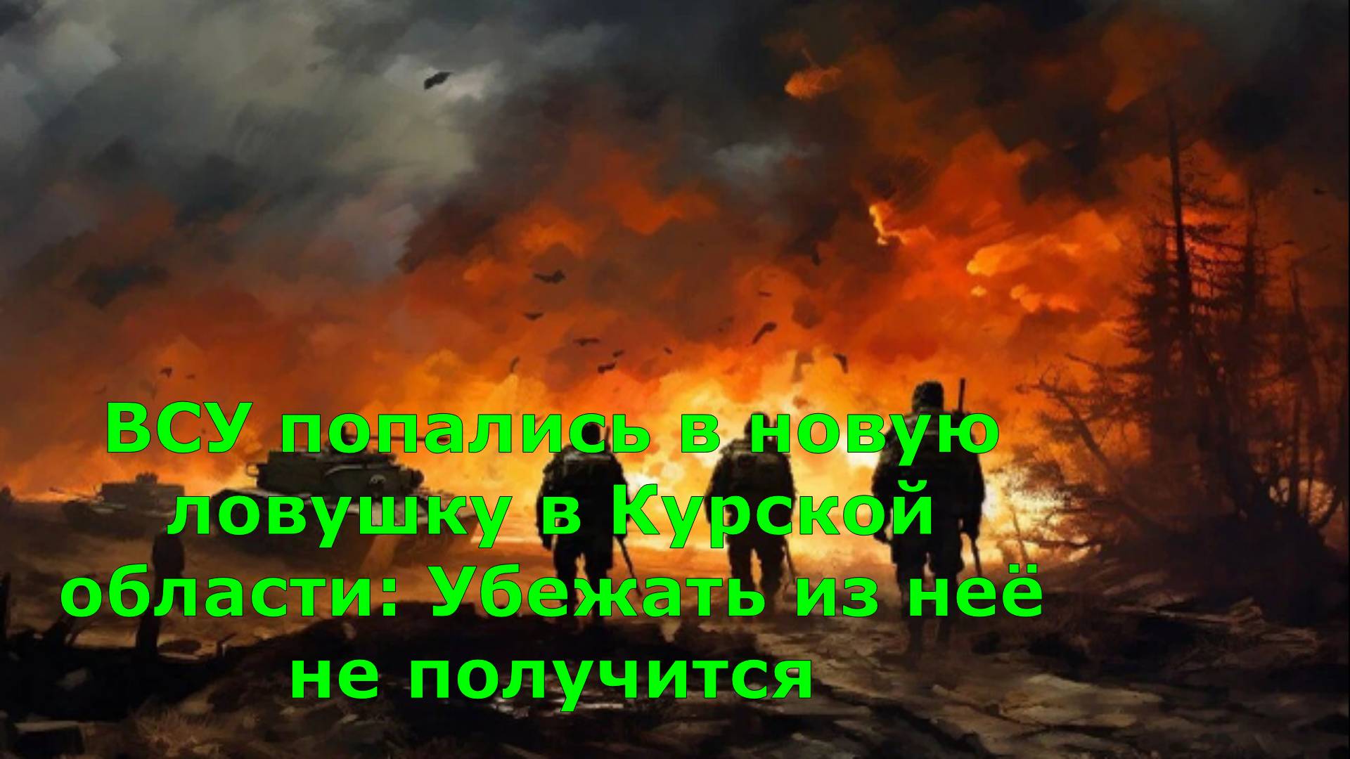 ВСУ попались в новую ловушку в Курской области: Убежать из неё не получится