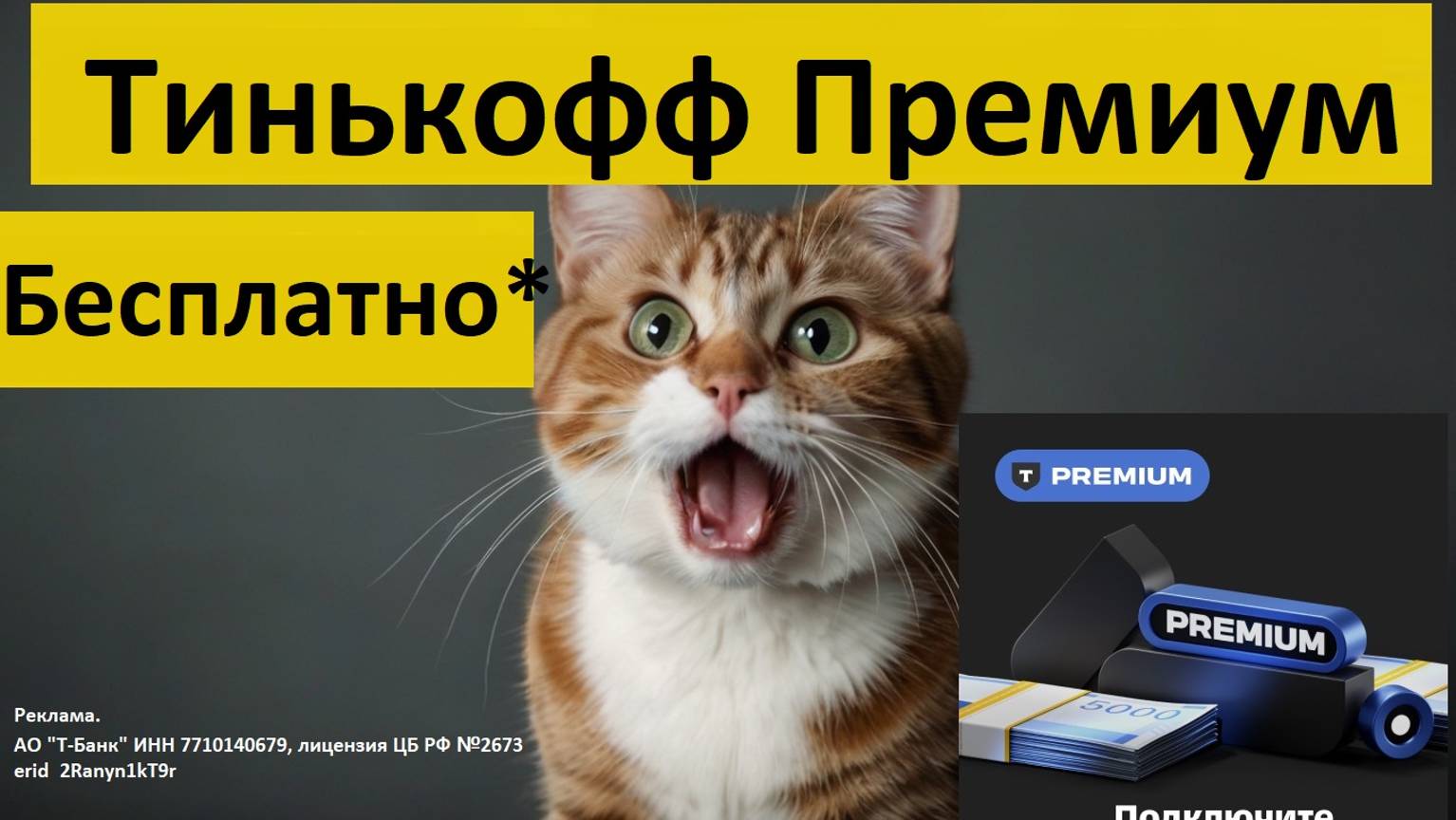 Тинькофф премиум бесплатно