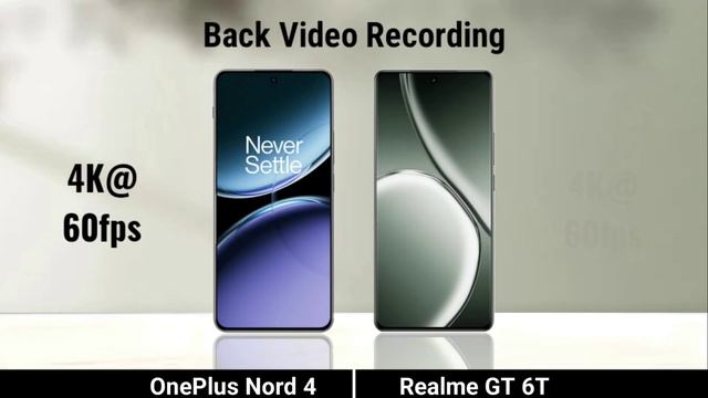 Oneplus Nord 4 против Realme Gt 6T