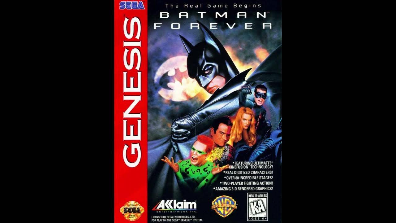 Проходим Batman Forever на SEGA (Уровень 1 и 2)