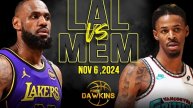 Lakers vs Grizzlies Full game highlights 6.11.2024