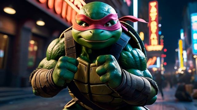 TMNT "Черепашки ниндзя" - (Remake AI Rock) русская озвучка мультсериала "Черепашки ниндзя" 87 года