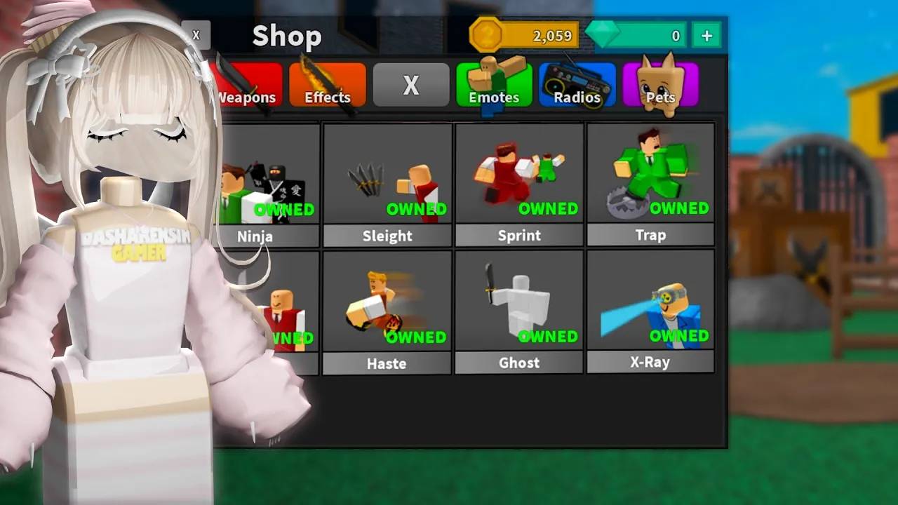 🏃_♀🏃_♀🏃_♀ самая быстрая в mm2 _трата монет_ GAMEPLAY MM2 ROBLOX
