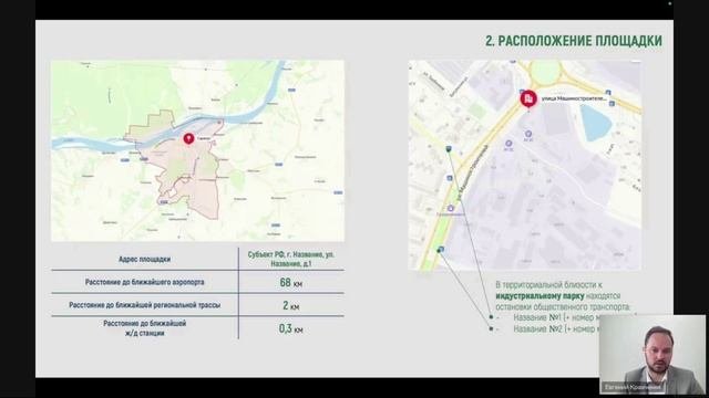 Инфраструктурное обеспечение и планировка территории парка. Мастер-план