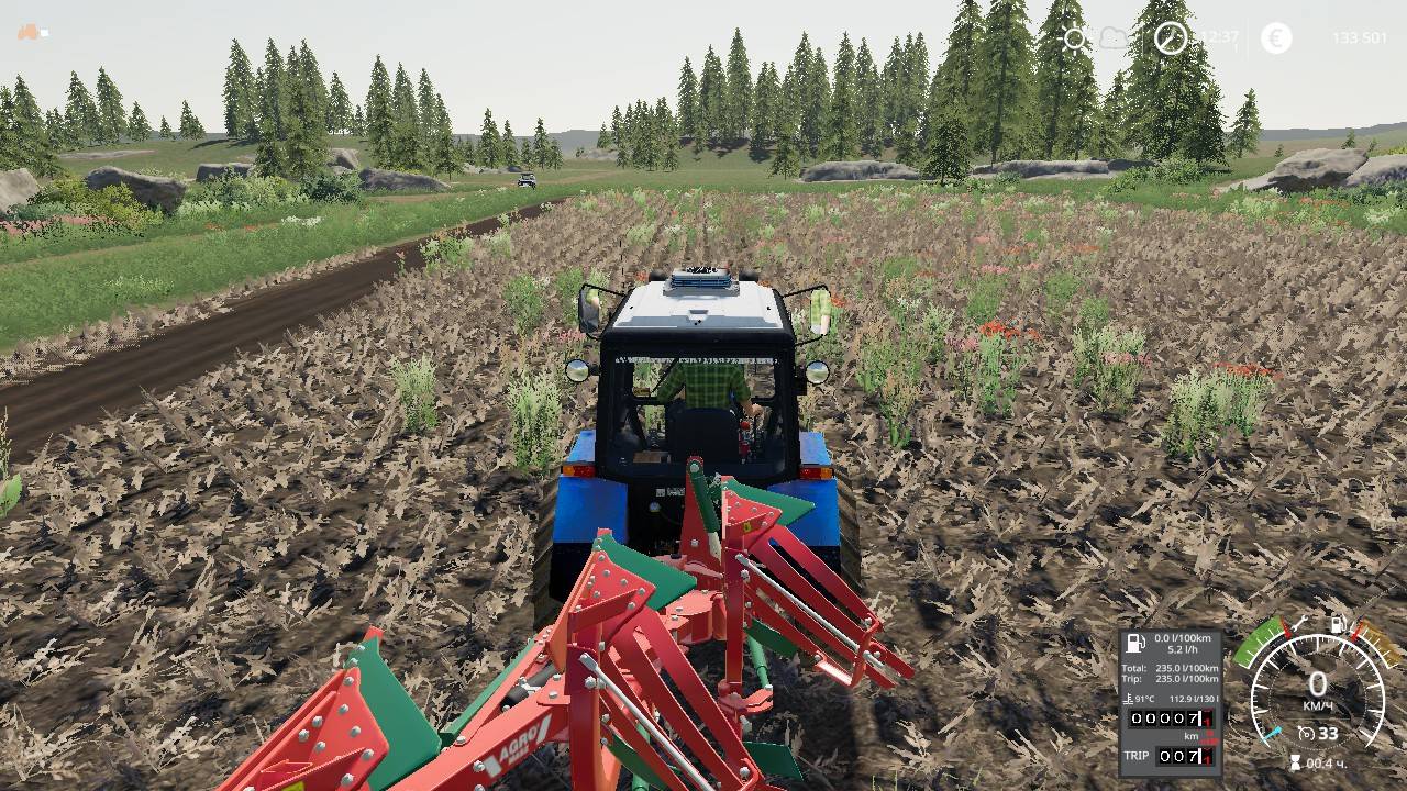 Начал вторую фазу подготовки к посадке поля но всё не так просто   Farming Simulator 19   Часть  3
