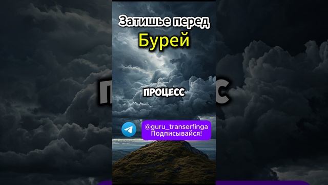 ЗАТИШЬЕ ПЕРЕД БУРЕЙ #трансерфингреальности  #вадимзеланд #психология  #душа