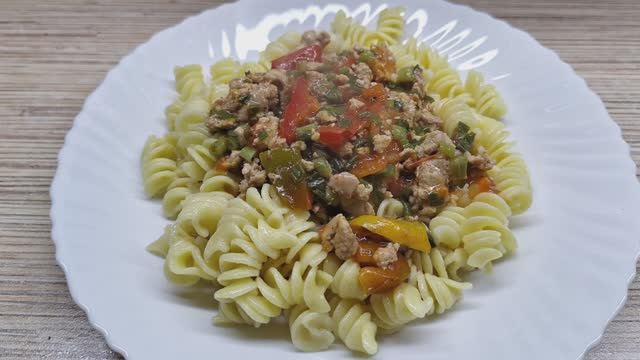 Сытный ужин.